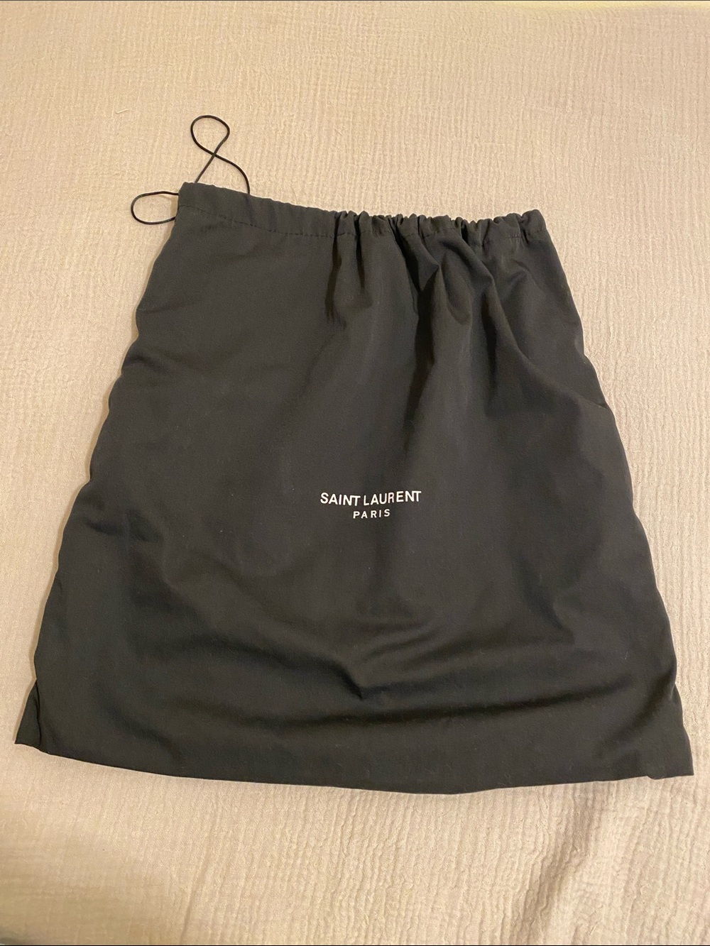 Saint Laurent Black Dust Bag .
